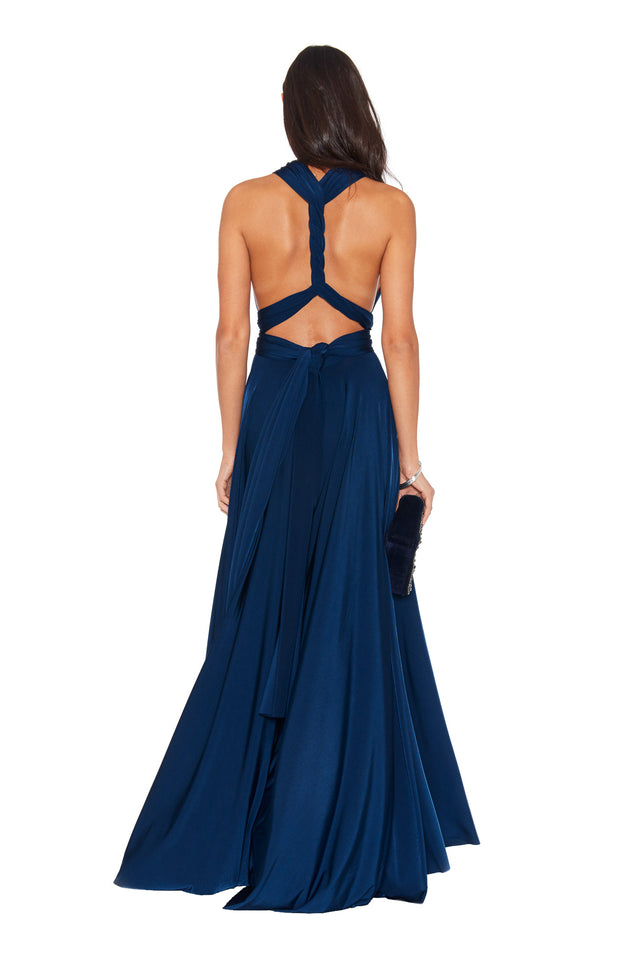 Classic Ballgown in Navy Sapphire