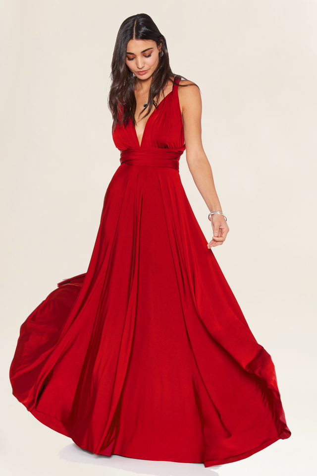Classic Ballgown in Red