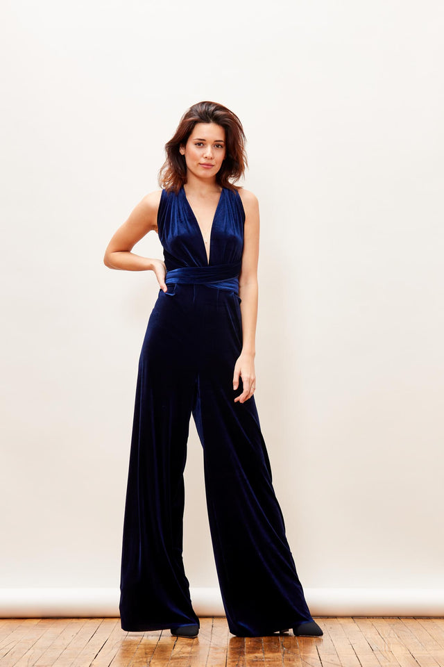 Buy Navy Blue Jumpsuits &Playsuits for Women by Quiero Online | Ajio.com